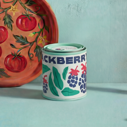 Blackberry & Sage 6 oz Tin Rewined Market Candle